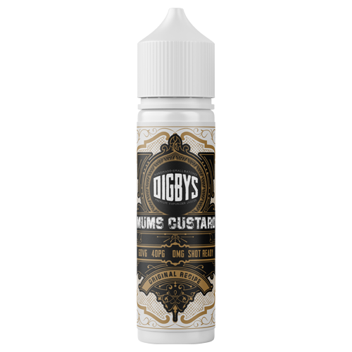 Digbys Mums Custard high-quality handcrafted e-liquid