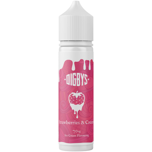 Digbys Juices Strawberries and Cream eliquid