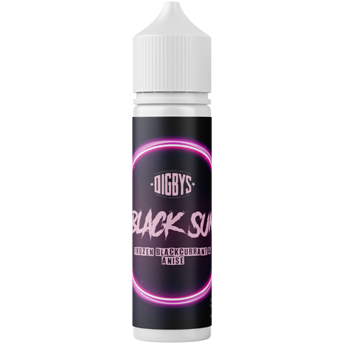 Digby's Strawberries & Cream 60VG/40PG shortfill e-liquid bottle, handmade in the UK